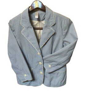 Stretch lined cotton Blazer